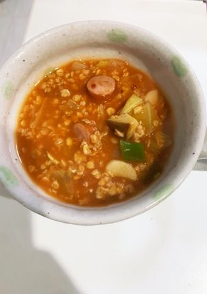 オートミールミネストローネ-レシピのメイン写真