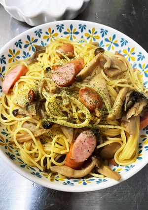 和風きのこパスタ-レシピのメイン写真