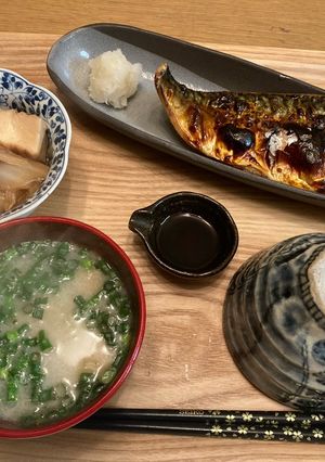 献立　鯖の干物-レシピのメイン写真