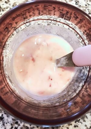 冷凍いちごのヨーグルト-レシピのメイン写真