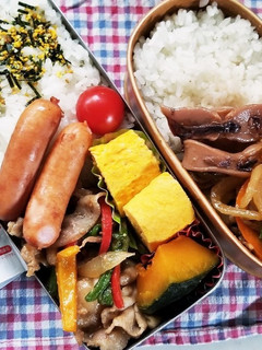 豚肉パプリカ炒め弁当(3.8)-レシピのメイン写真