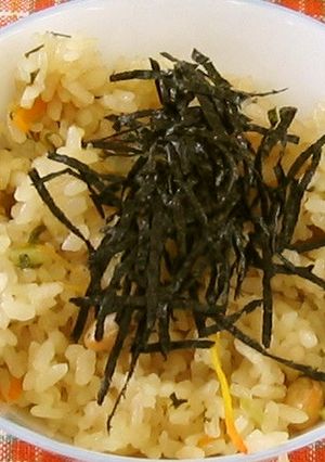 大豆の簡単炊き込みご飯-レシピのメイン写真
