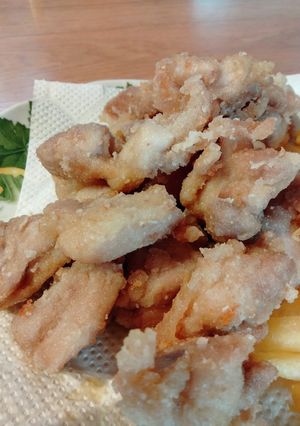 姜葱醬で塩辛揚げ-レシピのメイン写真