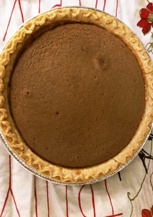 チョコレート・チェス・パイ-レシピのメイン写真
