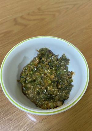 麺つゆで♪甘さを抑えたふき味噌-レシピのメイン写真