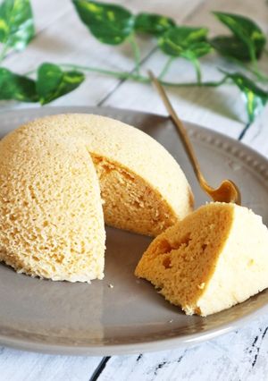 レンジで簡単!きなこおからシフォン-レシピのメイン写真