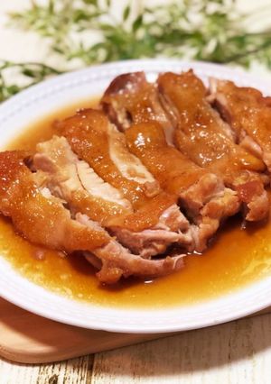 麺つゆとみりんで！簡単！照り焼きチキン-レシピのメイン写真