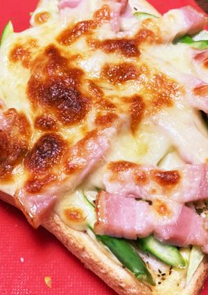 アスパラベーコントースト-レシピのメイン写真