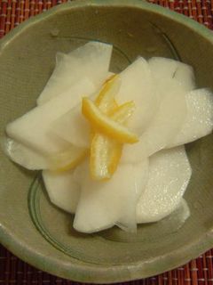 ☆風邪予防にも☆かぶのゆず甘酢漬け☆-レシピのメイン写真