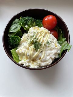 簡単! ダイエット たまごサラダ-レシピのメイン写真