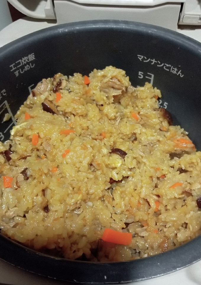 中華おこわ風炊き込みご飯-レシピのメイン写真