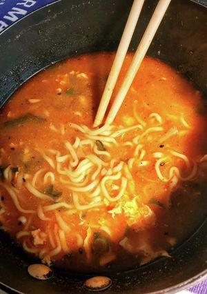 袋麺だけど、袋麺じゃなかったーーー！-レシピのメイン写真