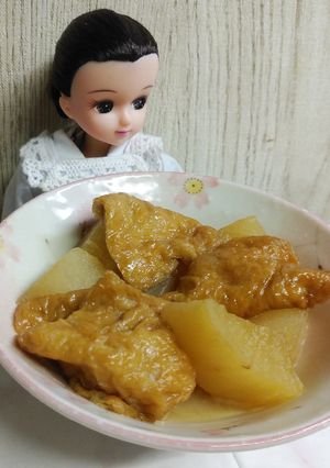 リカちゃん♡大根 お稲荷さん炊いたん࿐೨-レシピのメイン写真