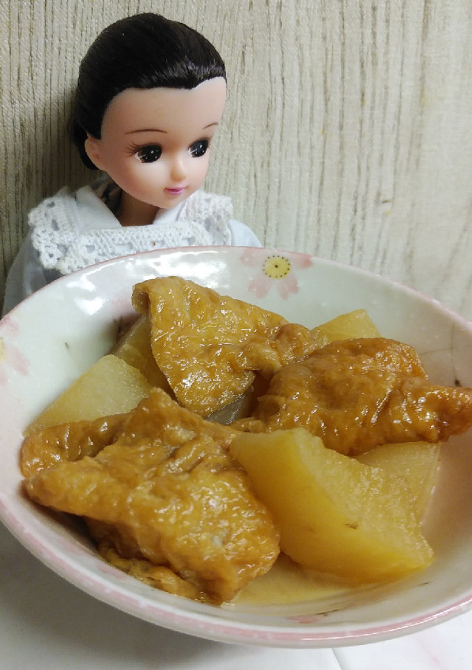 リカちゃん♡大根 お稲荷さん炊いたん࿐೨-レシピのメイン写真