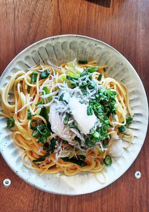 （ボウルで）しらすと大根おろしのパスタ-レシピのメイン写真