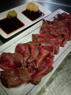 牛肉ノたたき〜w❨(@≧↺≦@)❩wノ-レシピのメイン写真
