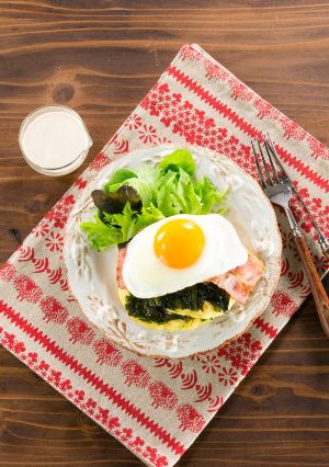 島根県産★磯香る板わかめのパンケーキ-レシピのメイン写真