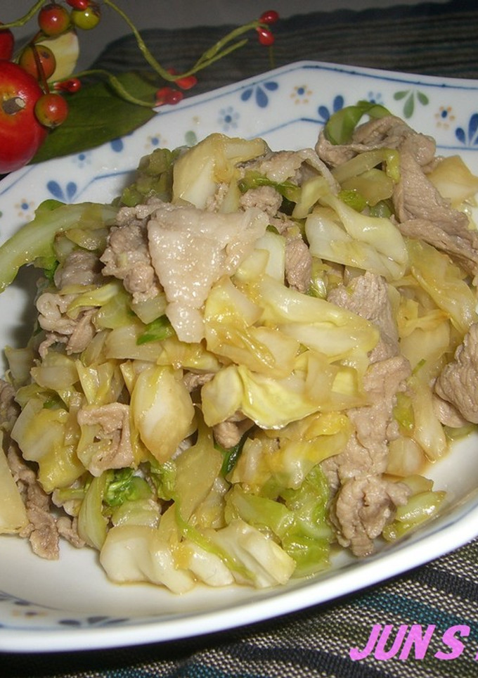 我が家の節約♪豚肉のしょうが焼き-レシピのメイン写真