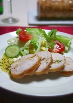 鶏ハムの燻製-レシピのメイン写真