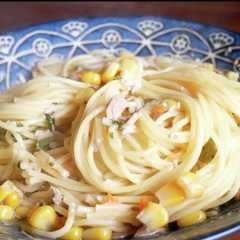 รูปของ ［防災レシピ］常備食材でポリ袋パスタ