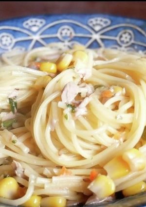 ［防災レシピ］常備食材でポリ袋パスタ-レシピのメイン写真