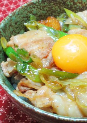 元気100倍♡スタミナ丼-レシピのメイン写真