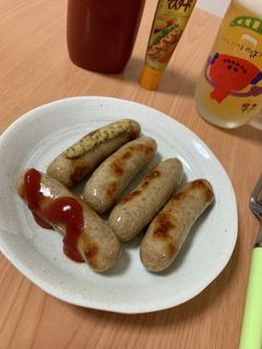 生ウインナーの調理方法-レシピのメイン写真