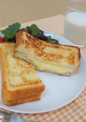 ホットプレートで簡単！クロックムッシュ-レシピのメイン写真
