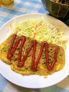 ほうれん草チーズオムレツ-レシピのメイン写真