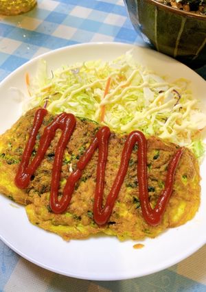 ほうれん草チーズオムレツ-レシピのメイン写真