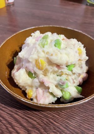 簡単美味しい!クリーミーポテトサラダ-レシピのメイン写真