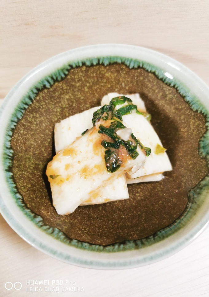 長芋と大葉の梅かつお和え-レシピのメイン写真