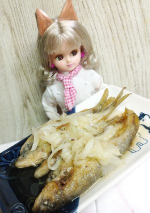 リカちゃん♡鮎の甘酢漬け-レシピのメイン写真