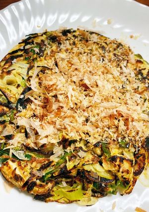 あっさりエスニックネギ焼き-レシピのメイン写真