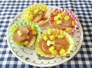 ☘️魚肉ソーセージとコーンのマヨ炒め☘️-レシピのメイン写真
