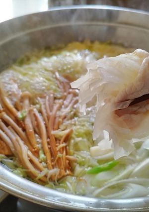 塩かぼす鍋-レシピのメイン写真