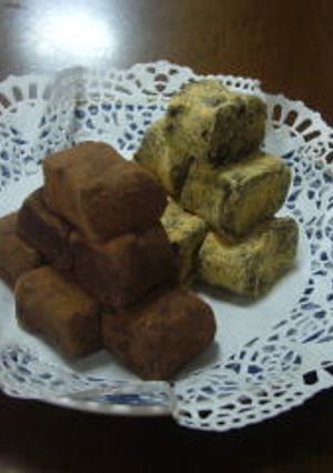 生チョコ　バレンタインにいかが？-レシピのメイン写真