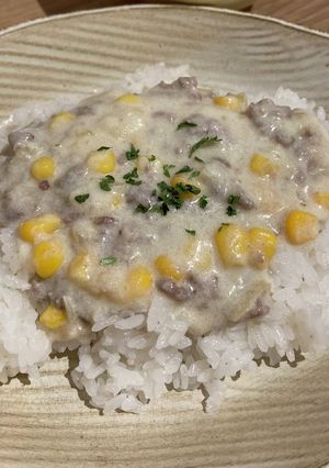 子供が喜ぶ！とうもろこしクリームご飯-レシピのメイン写真