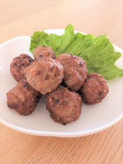 ふんわりジューシー♪ 素揚げ肉だんご-レシピのメイン写真