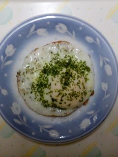 パセリ目玉焼き-レシピのメイン写真