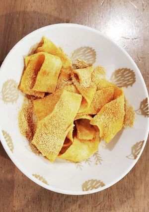余ったパスタ★《給食のきな粉マカロニ風》-レシピのメイン写真