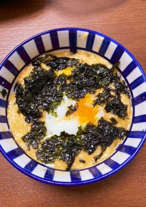 オートミールで韓国風卵かけご飯★TKG-レシピのメイン写真