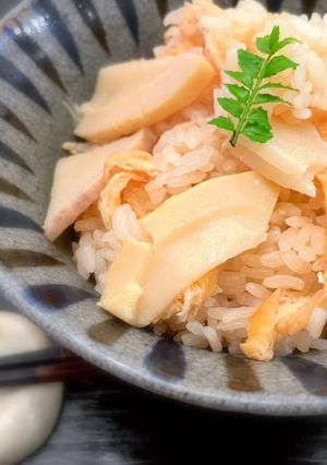 春の味覚♡我が家のたけのこご飯-レシピのメイン写真