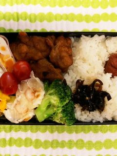 中学生男子 部活前のお弁当3/6-レシピのメイン写真