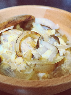 フライパン1つで 鶏もも肉の無水卵とじ-レシピのメイン写真