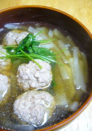 肉団子とたっぷり大根のスープ-レシピのメイン写真