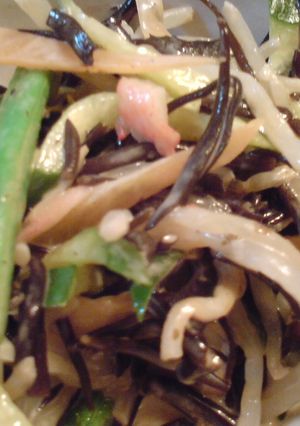 余ったひじきの煮物de✿デリ風なサラダ✿-レシピのメイン写真