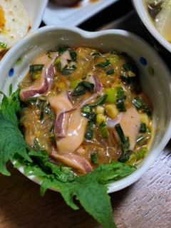 くらげの塩辛和え-レシピのメイン写真