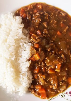 大人も子供も満足★豚ひき肉の甘口カレー-レシピのメイン写真