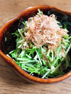 レンチン◎水菜のおかか和え◎おひたし-レシピのメイン写真